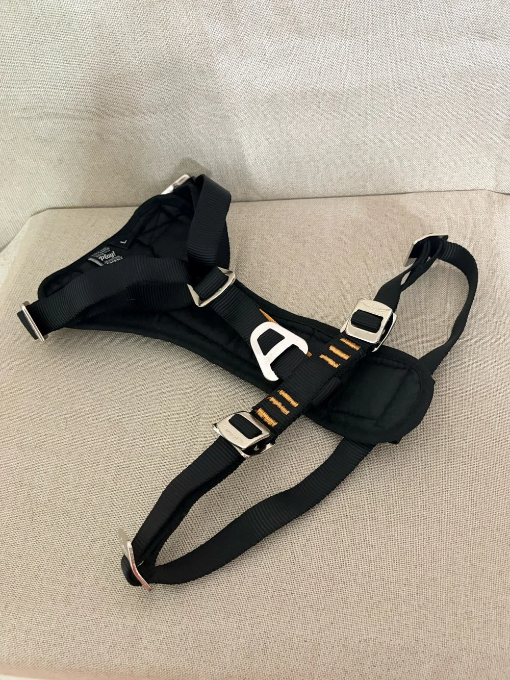 Kurgo Black No-Pull Chest Harness with Quilted Padding